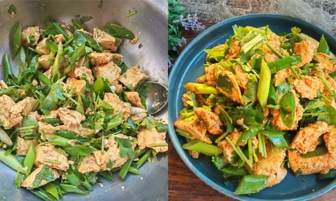 Đậu phụ trộn sốt: Món ‘ăn lười’ siêu nhanh, ngon bất ngờ, ai thử cũng mê