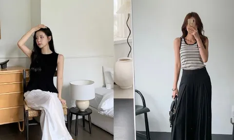 10 set đồ đen trắng đơn giản mà sang nàng nào cũng nên thử