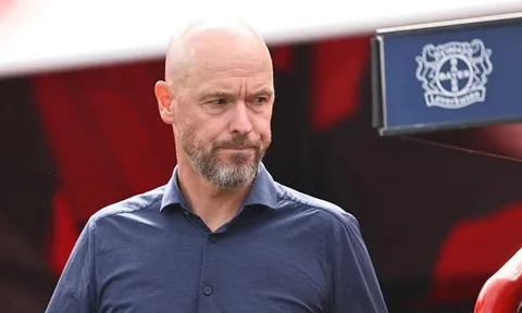 Ten Hag bị nội bộ Leverkusen "xếp hạng" tệ nhất lịch sử câu lạc bô