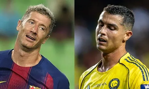 Lewandowski từ chối chơi cùng Ronaldo dù lương 100 triệu euro