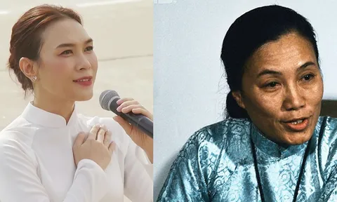 Một khoảnh khắc của Mỹ Tâm tại đại lễ A80 khiến netizen liên tưởng đến Madam Bình thời trẻ