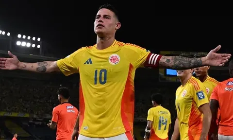 Colombia giành vé dự World Cup 2026