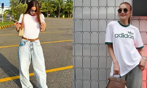 10 công thức mặc áo thun sành điệu giúp các quý cô ngoài 40 tỏa sáng