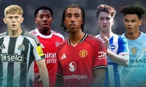 Top 10 sao trẻ Ngoại hạng Anh 2025/26: Arsenal thống trị, thần đồng MU bị 'ghẻ lạnh' top 3
