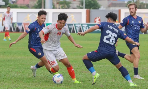 CAHN bất ngờ để thua CLB Hạng Nhất