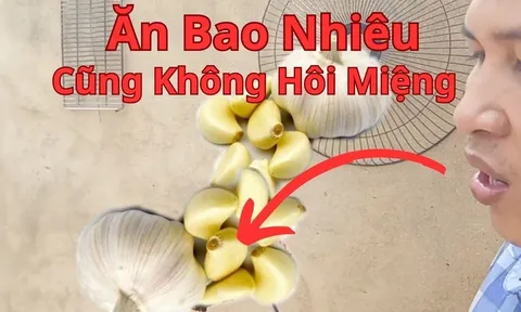 Mẹo nhanh khử mùi hôi của tỏi sống, dùng thứ nhà nào cũng sẵn