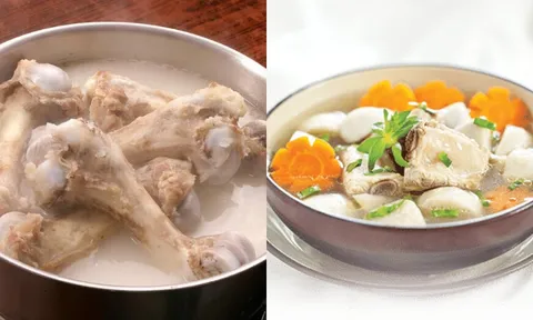 Thả thứ này vào hầm canh xương: Món canh trong veo, ngọt lịm, giàu dinh dưỡng, không cần dùng mì chính