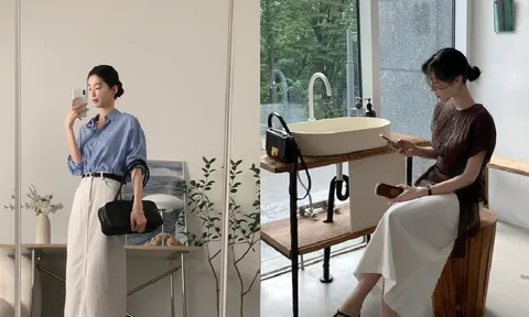 10 gợi ý phối đồ với chân váy dài, dành riêng cho những ai yêu thích sự tối giản