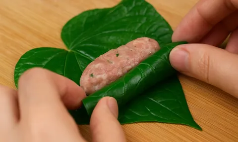 Bí quyết rán chả lá lốt xanh mướt, giòn tan, thơm lừng cả bếp