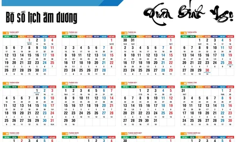 Năm 2026, người lao động bình thường có 115 ngày nghỉ