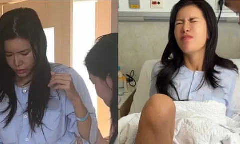 Minh Tú bật khóc nức nở, suy sụp vì sự cố sức khoẻ