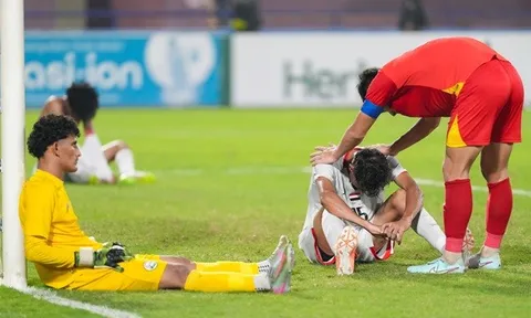 Giấc mơ tan vỡ, nước mắt U23 Yemen rơi trên sân Việt Trì