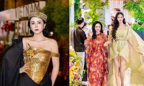 Thanh Hương Bùi mang tinh hoa áo dài Việt đến Shanghai Fashion Week SS26, Hoàng Thùy bất ngờ được netizen "triệu hồi"