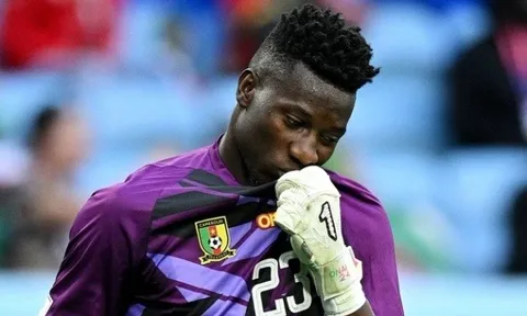 Sai lầm của Onana khiến hy vọng giành vé World Cup của Cameroon xa vời