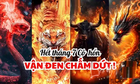 Hết tháng 7 âm là hết Đen, 4 con giáp Xả Xui Đón Lộc, sống đời giàu sang