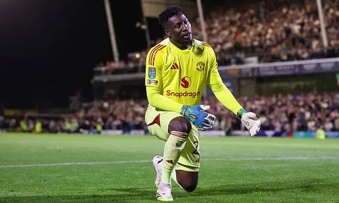 Andre Onana: Màn ra mắt báo hiệu thất bại và hành trình sụp đổ tại Man United