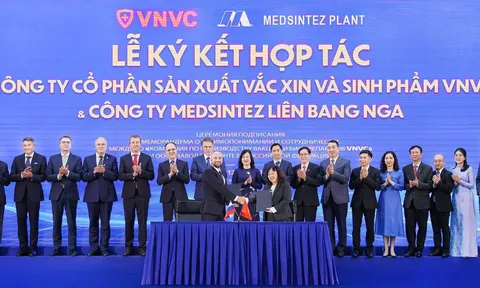 Nga chuyển giao công nghệ sản xuất thuốc và vaccine thế hệ mới cho Việt Nam