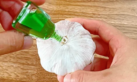 Nhỏ vài giọt dầu gió lên củ tỏi: Mẹo hay cả nam và nữ đều cần tiết kiệm tiền triệu hàng tháng