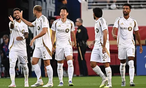 Son Heung-min nổ súng, LAFC giành 3 điểm trong trận cầu 6 bàn thắng