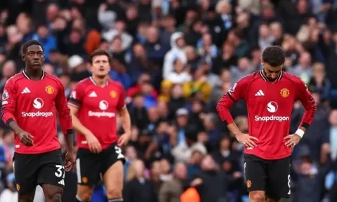 Loạt thống kê tệ hại của MU trước Man City