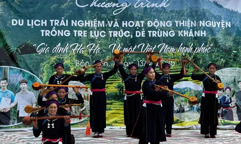 Bản Liền rộn ràng trong ngày hội trồng cây "Gia đình Haha- Vì một Việt Nam hạnh phúc"
