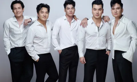 Ưng Hoàng Phúc, Khánh Phương, Lâm Chấn Huy, Dương Ngọc Thái, Lưu Hưng kết hợp thành Ngũ Hổ Tướng