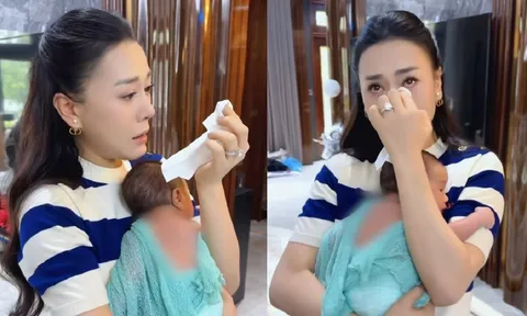 Phương Oanh Phương Oanh rơm rớm nước mắt vì quyết định quan trọng dành cho con