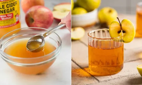 Cách pha nước giấm táo không hại dạ dày, giúp giảm cân, giảm mỡ bụng