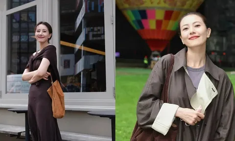 Mỹ nhân Cbiz gợi ý 2 set đồ màu caramel sang chảnh, nàng nên tham khảo cho mùa thu này
