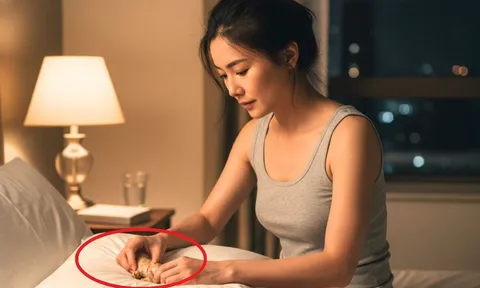 Đặt nhánh gừng dưới gối: Nam hay nữ dùng đều tốt cả