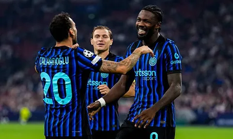 Thuram lập cú đúp, Inter hạ gục Ajax