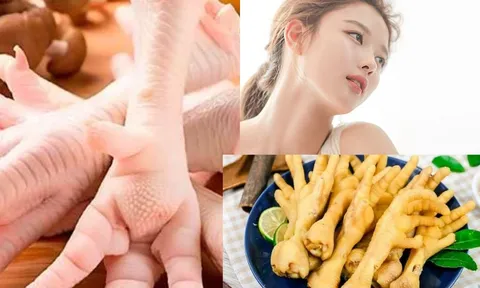 Cách dùng Chân gà để bổ sung Collagen giúp đẹp da, tốt xương khớp mà không lo béo