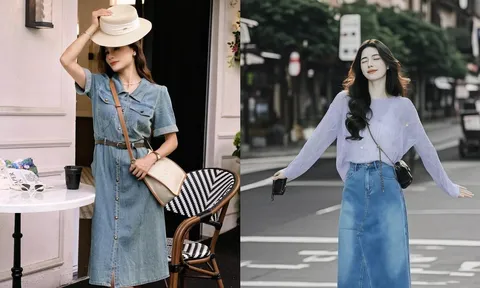 Lý do váy denim là món đồ được nhiều nàng yêu thích