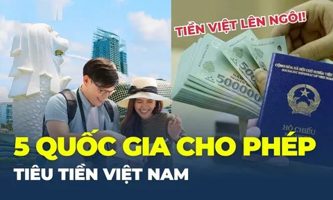 5 quốc gia tiêu tiền Việt Nam, đi du lịch tự tin quẹt thẻ không phải đổi tiền