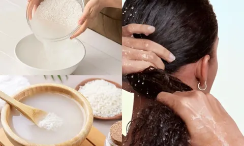 Cách ủ lên men Nước Vo Gạo giúp mượt tóc trắng da