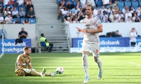 Kane bùng nổ với cú hat-trick, Bayern toàn thắng tại Bundesliga