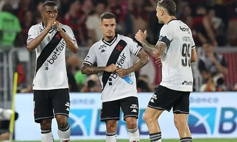 Coutinho kiến tạo kịp thời, Vasco quả cảm cầm hòa Flamengo