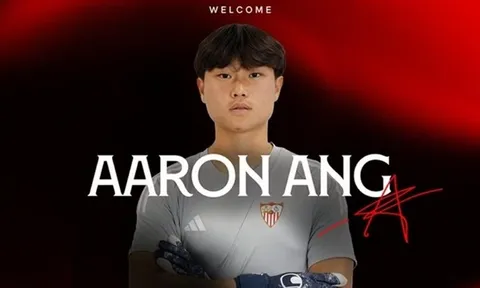'Thần đồng' Indonesia Aaron Ang gia nhập CLB Sevilla