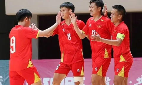 AFC khen ngợi màn trình diễn xuất sắc của ĐT futsal Việt Nam