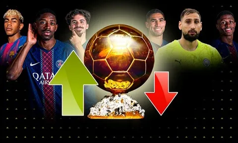 Top 10 ứng viên Quả bóng vàng 2025: Yamal so kè Dembele
