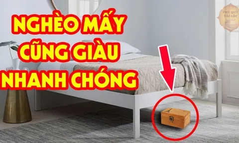 Tối mùng 1 đặt thứ này xuống gầm giường, Hối Lộ Thần Tài, gia chủ ước gì được nấy