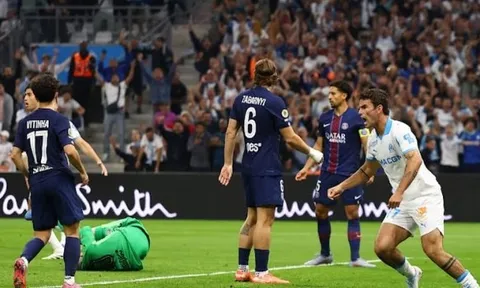 Bại trận trước Marseille, PSG bỏ lỡ cơ hội vượt mặt Monaco