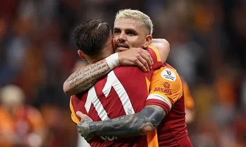 Galatasaray giữ chuỗi thắng 6 trận, Icardi sắm vai người hùng
