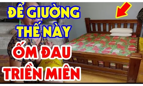Tổ Tiên dặn kỹ: Giường ngủ dưa 3 hướng này không đau ốm cũng suy vong, đó là hướng nào?