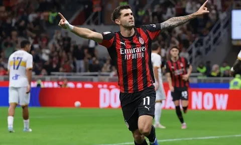Christian Pulisic thăng hoa, huyền thoại Mỹ ca ngợi là số một Milan