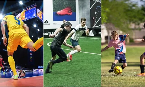 Khác biệt giữa bóng đá 5 người, Futsal và Bóng đá trẻ em: Hiểu biết để tận hưởng