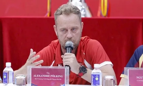HLV Polking: "Không thể nói là đây là chiến thắng may mắn của CAHN"