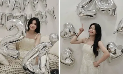 "Cơn lốc đường biên" Thanh Nhã khoe vẻ đẹp tinh khôi ở tuổi 24