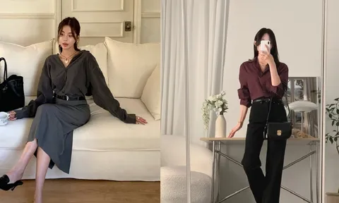 Gợi ý loạt set đồ màu tối  vừa thanh lịch, vừa giữ được nét trẻ trung trong những ngày gió thu