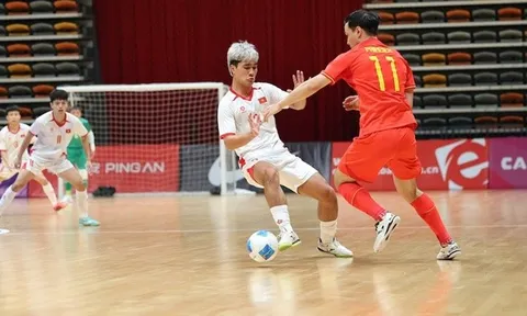 Báo Trung Quốc choáng váng sau thất bại 2-7 trước Việt Nam tại vòng loại futsal châu Á